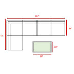 4-Person Patio Seating Set with Cushions