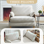 Foldable Sofa Bed Recliner - 3-in-1 Convertible Sleeper