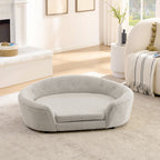 Oversized Oval Semi-Enclosed Dog Sofa