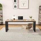 78.74 Inches Double Computer Desk for 2 Person