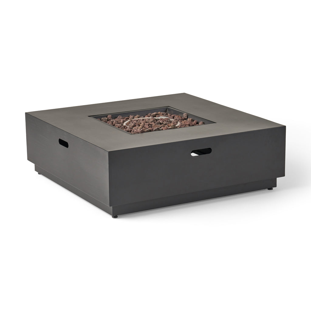39" Square Iron Fire Pit - 50,000 BTU