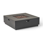 39" Square Iron Fire Pit - 50,000 BTU