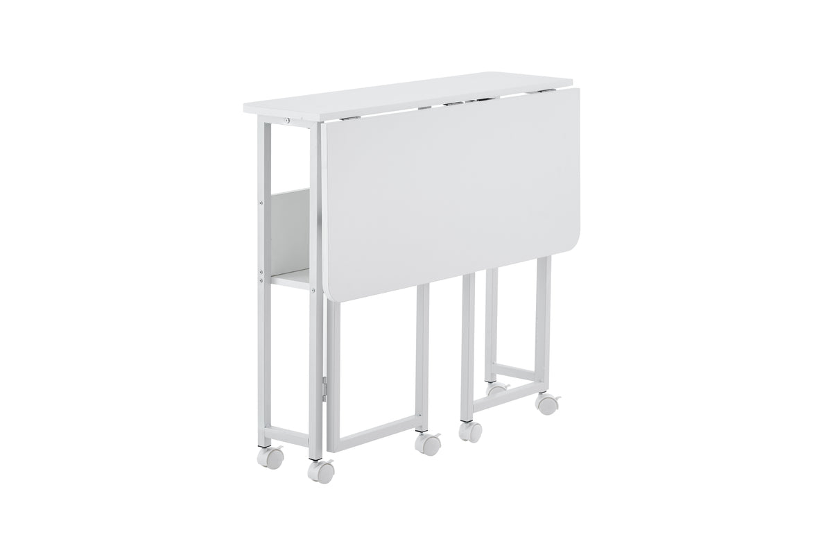 Folding Desk Small Foldable Desk for Small Space