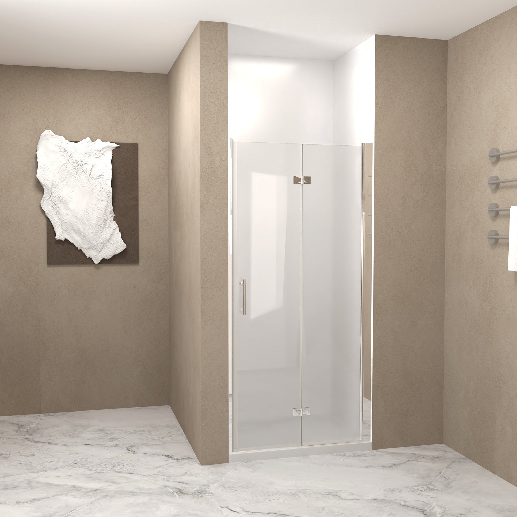 35-34" x 72" Bifold Shower Door