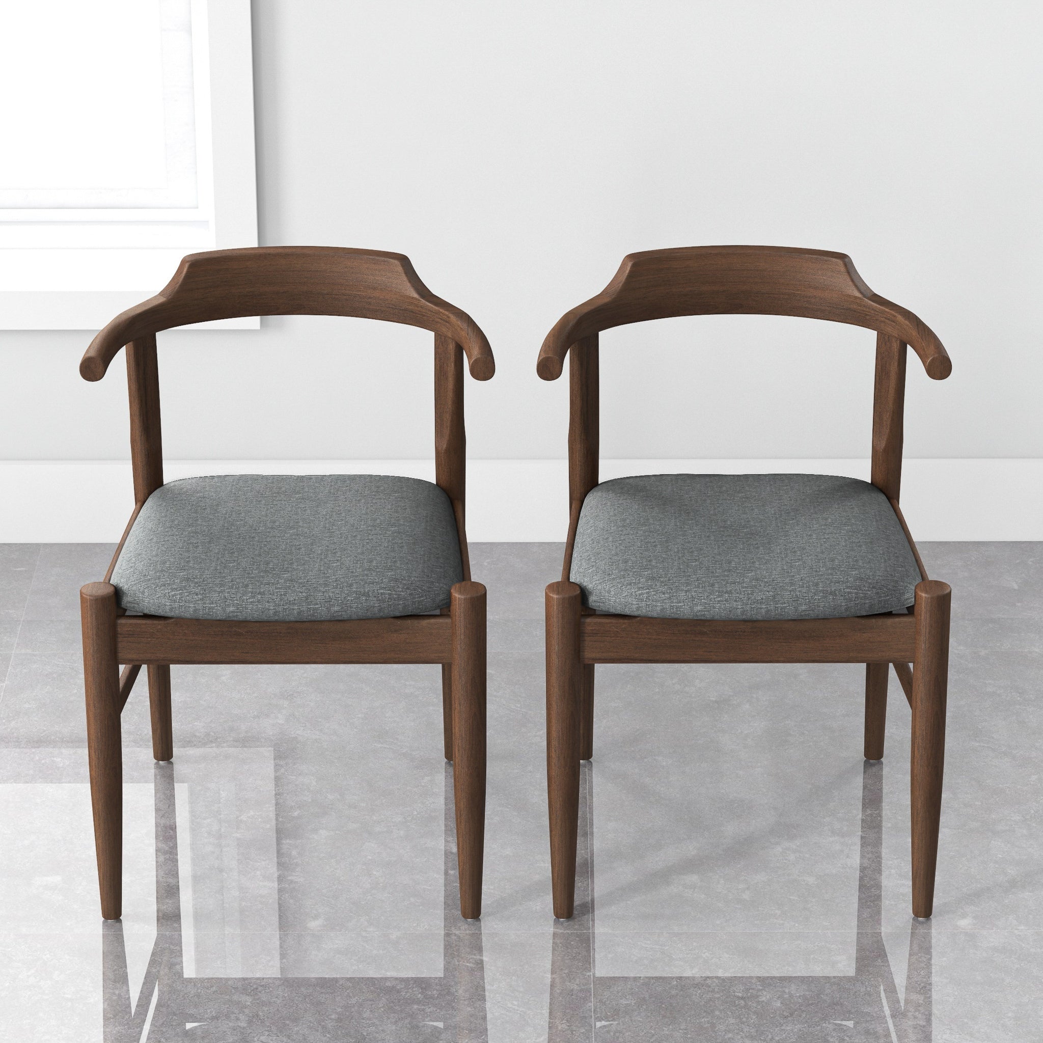 Daisy Mid-Century Modern Dining Chair Set