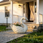 Elegant Swan Planter