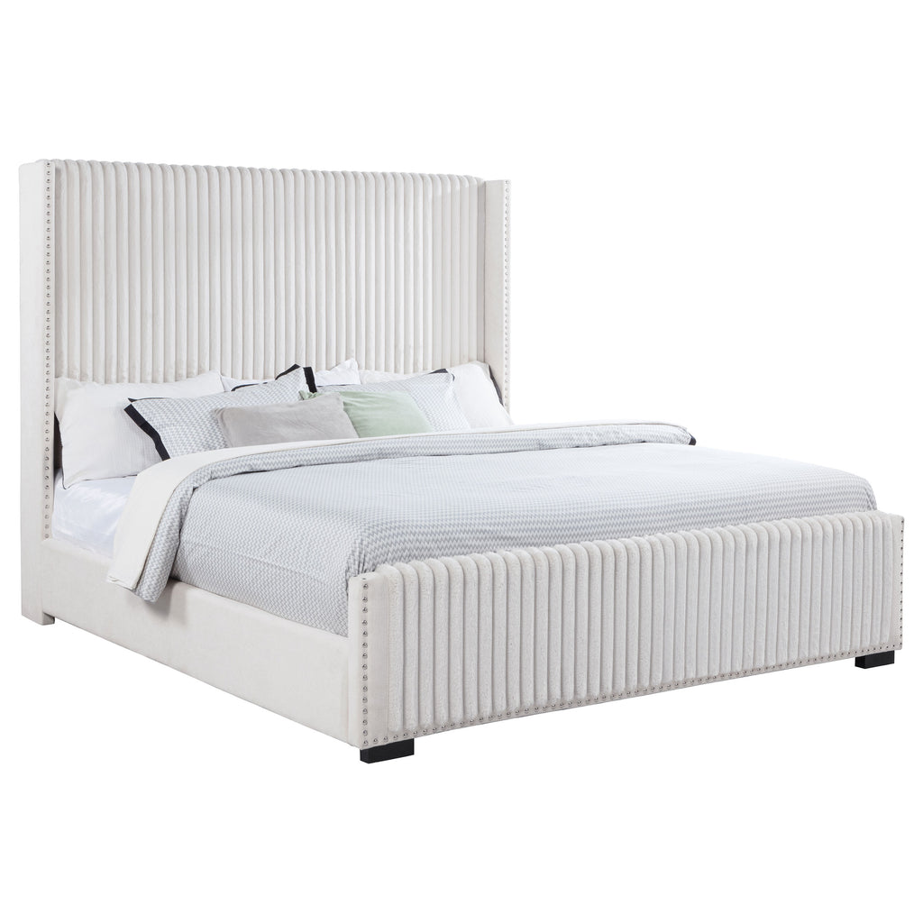Ian Modern Upholstered California King Bed