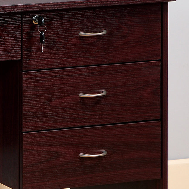 Three Locking Drawers Student Desk