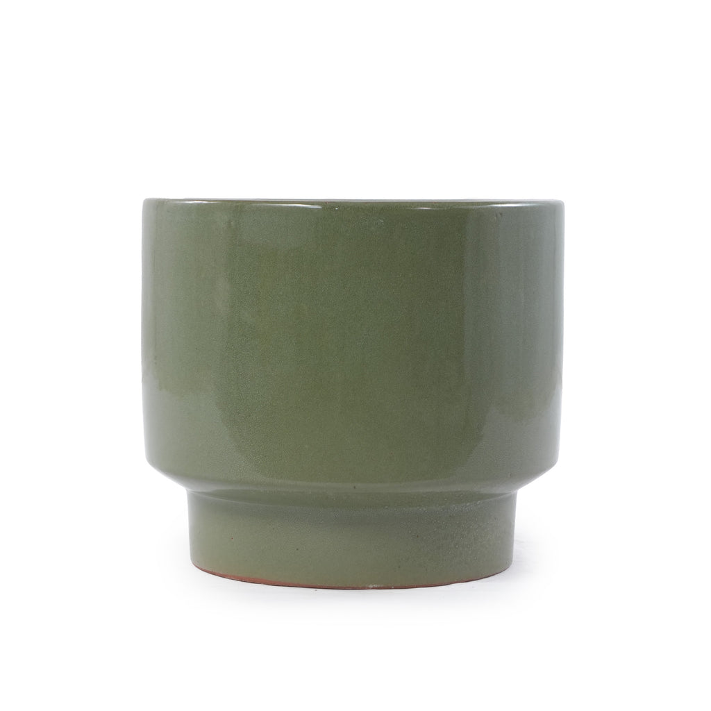 Handmade Solid Glaze Ceramic Planter Set of 3