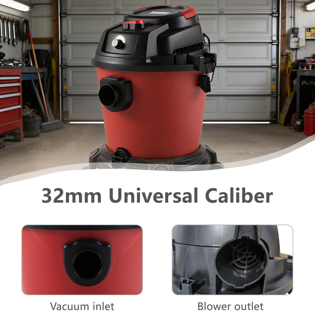 5 Gallon Wet Dry Vacuum Cleaner with Blowing Function