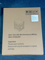 Cat Litter Box Enclosure Furniture