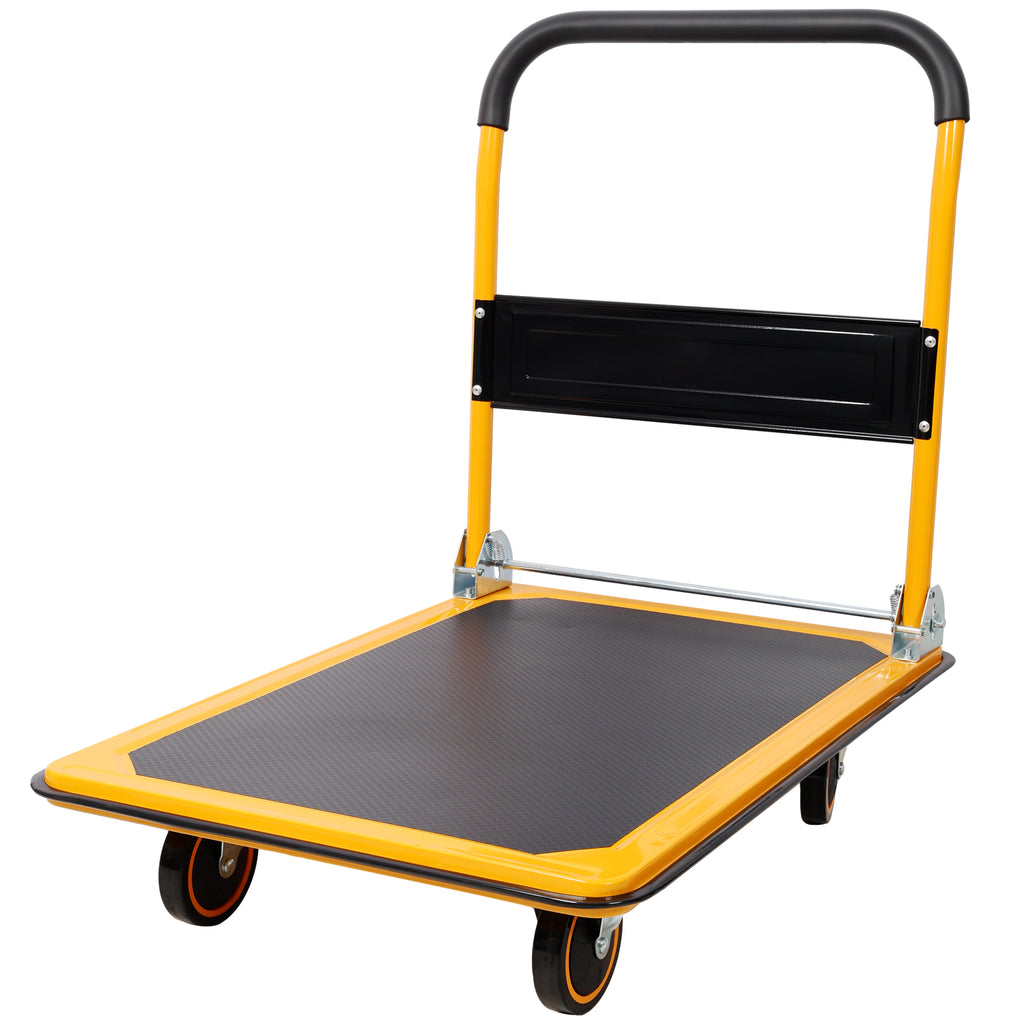 Foldable Platform Truck Push Dolly 660 lb Weight Capacity