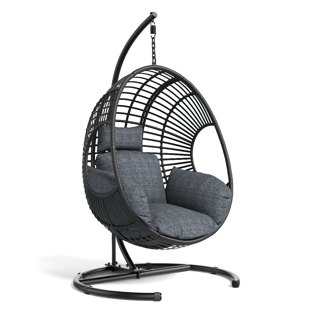 42 Extra Wide U-Base Hanging Egg Chair