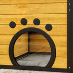 GO Large Cat Catio - 4 Tiers Cat Enclosure for Outdoor Spaces