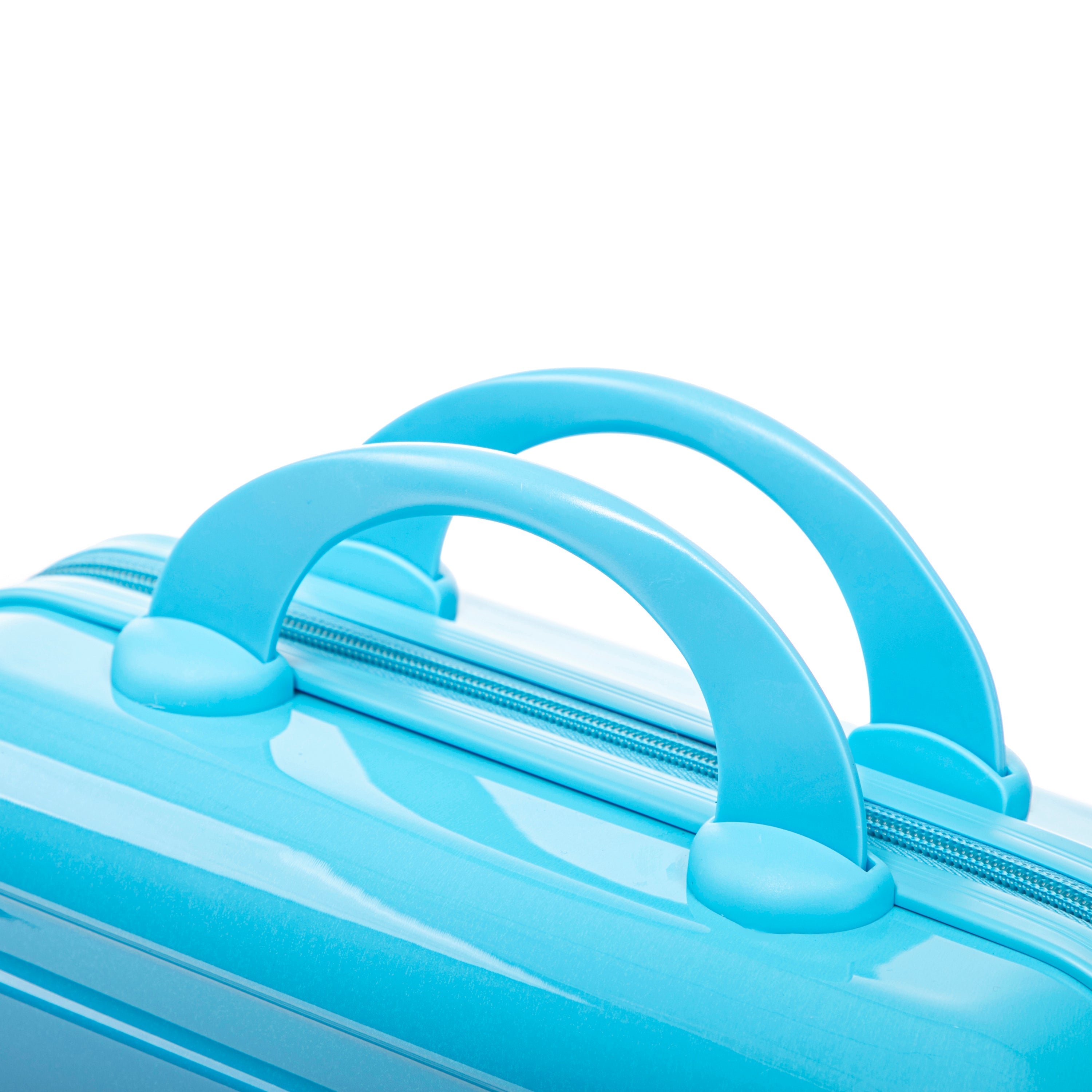 14'/20' 2-Piece PC Spinner Wheel Luggage Set with Gradient Color and Lock