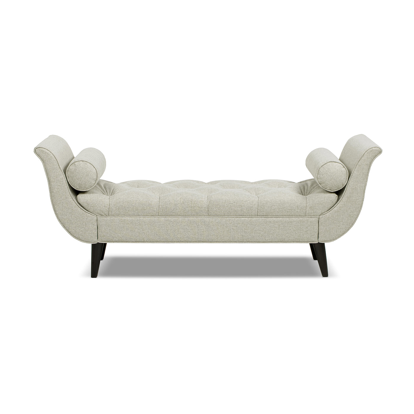Alma Tufted Flared Arm Entryway Bench
