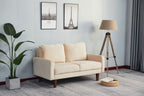 Beige Loveseat