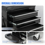 3-Drawer Tool Chest Rolling Mechanic Seat