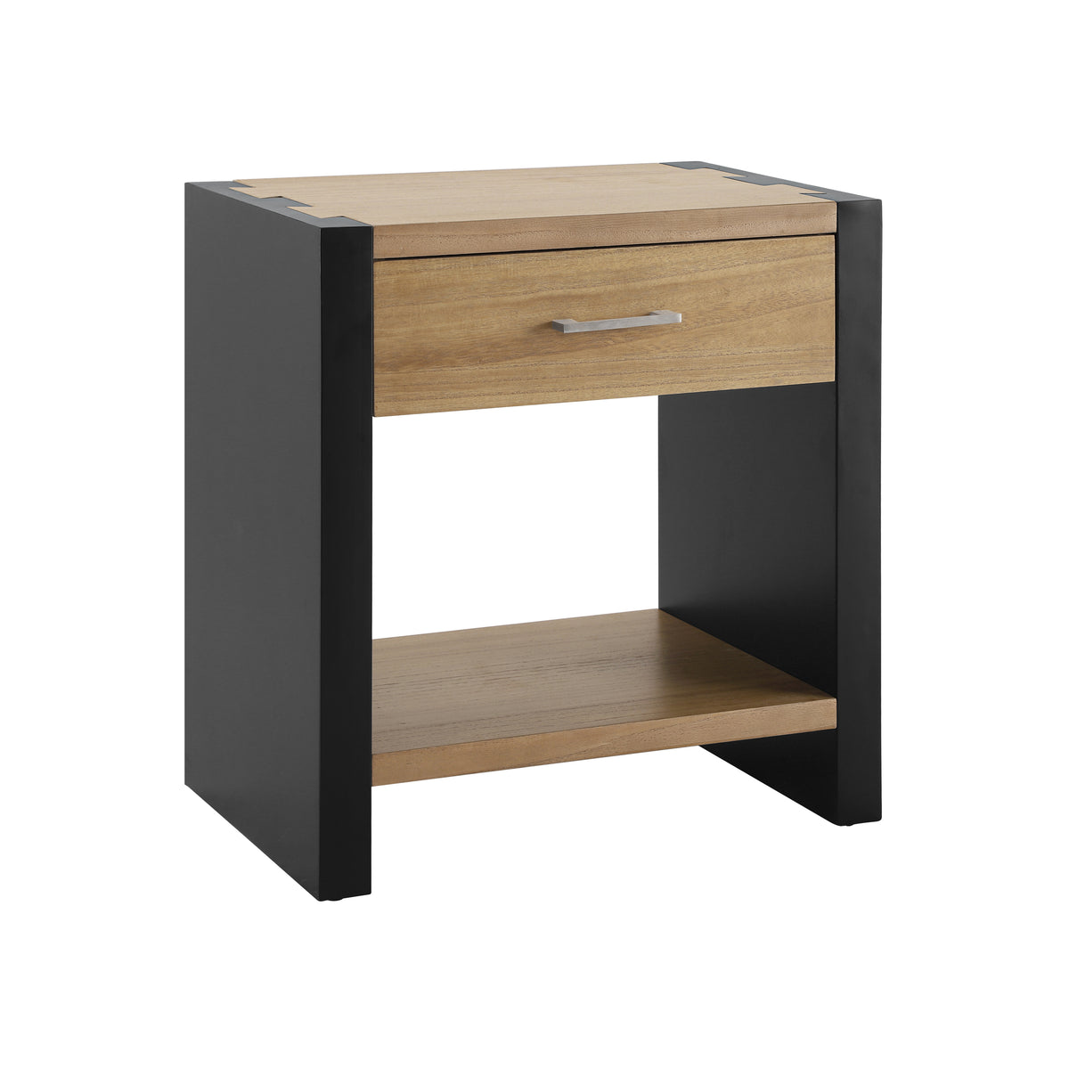 Wood Nightstand, Bedside Table