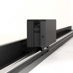 56-60" W x 72" H Semi-Frameless Sliding Shower Door