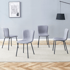 Luxury Minimalist Chairs - Set of 4 High Quality Dining Chairs