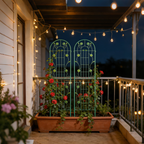 2 Pack Metal Garden Trellis 86.7" x 19.7"