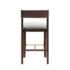 Patricia Velvet Barstool with Backrest