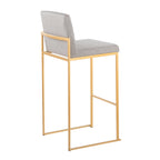 Contemporary High Back Barstool