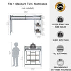 Adam Sturdy Junior Twin Loft Bed