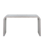 Washed White Console Table