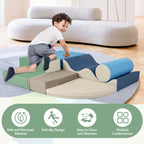 Soft Climb and Crawl Foam Playset 6 in 1
