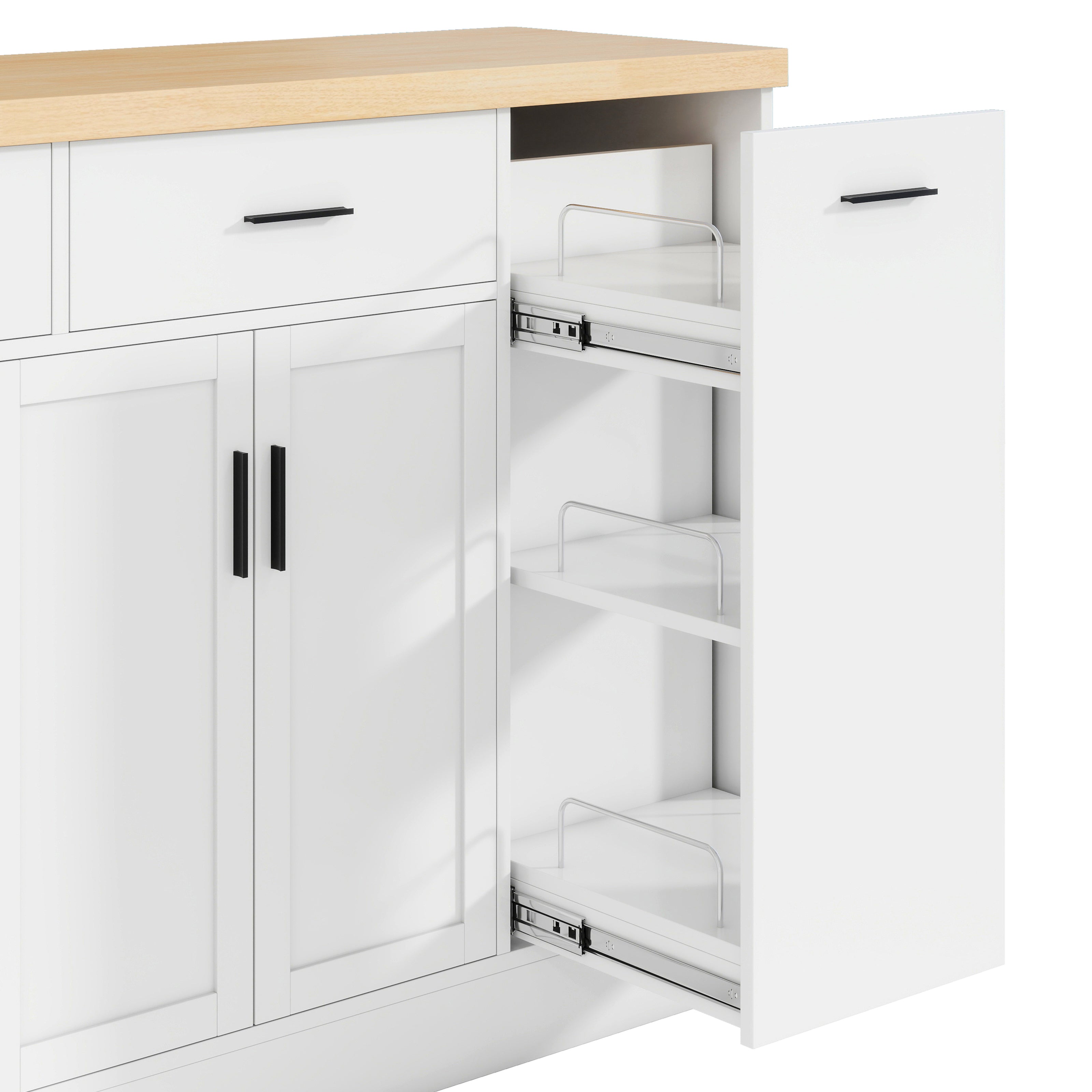 TREXM Multi-Functional Storage Sideboard