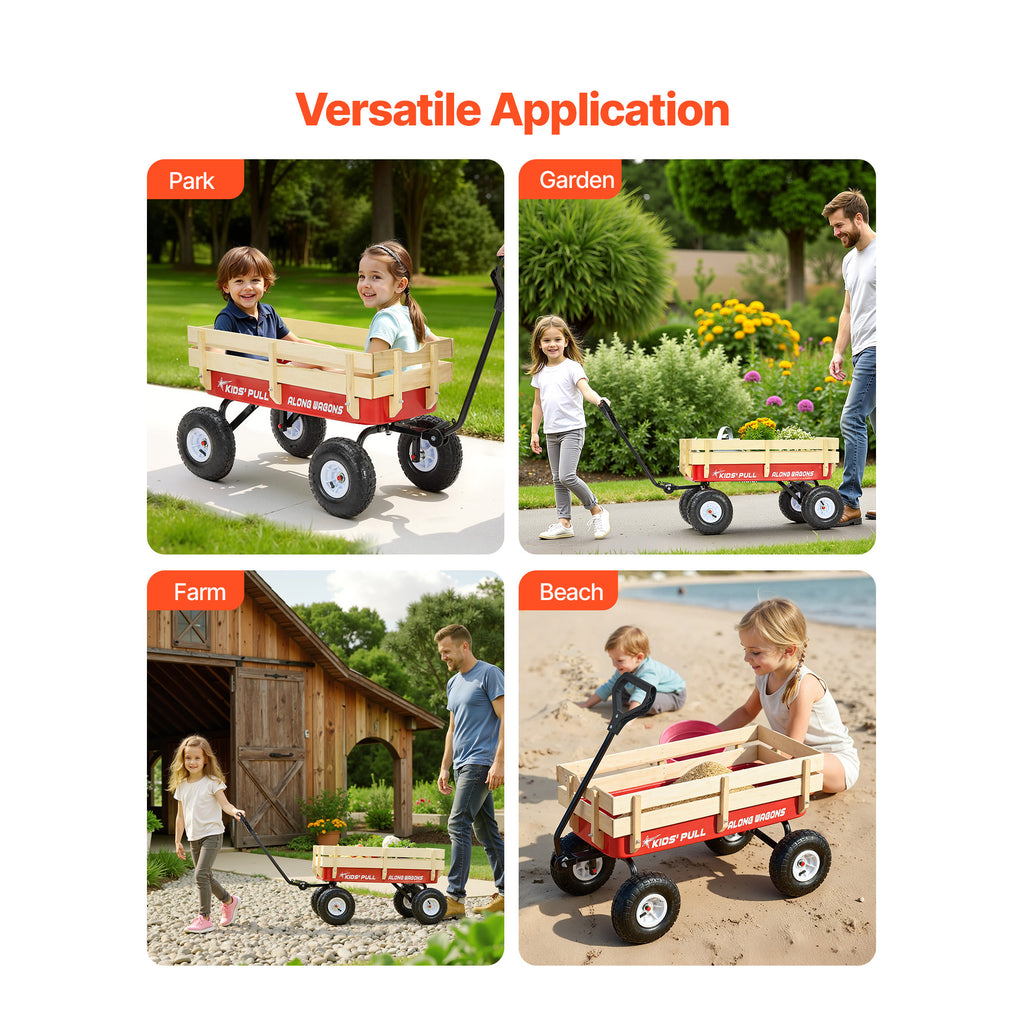 Pull-Along Wagon for Kids