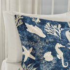 7 Piece Cotton Sateen Comforter Set