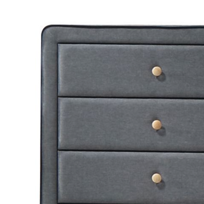 Valda Modern Fabric Chest