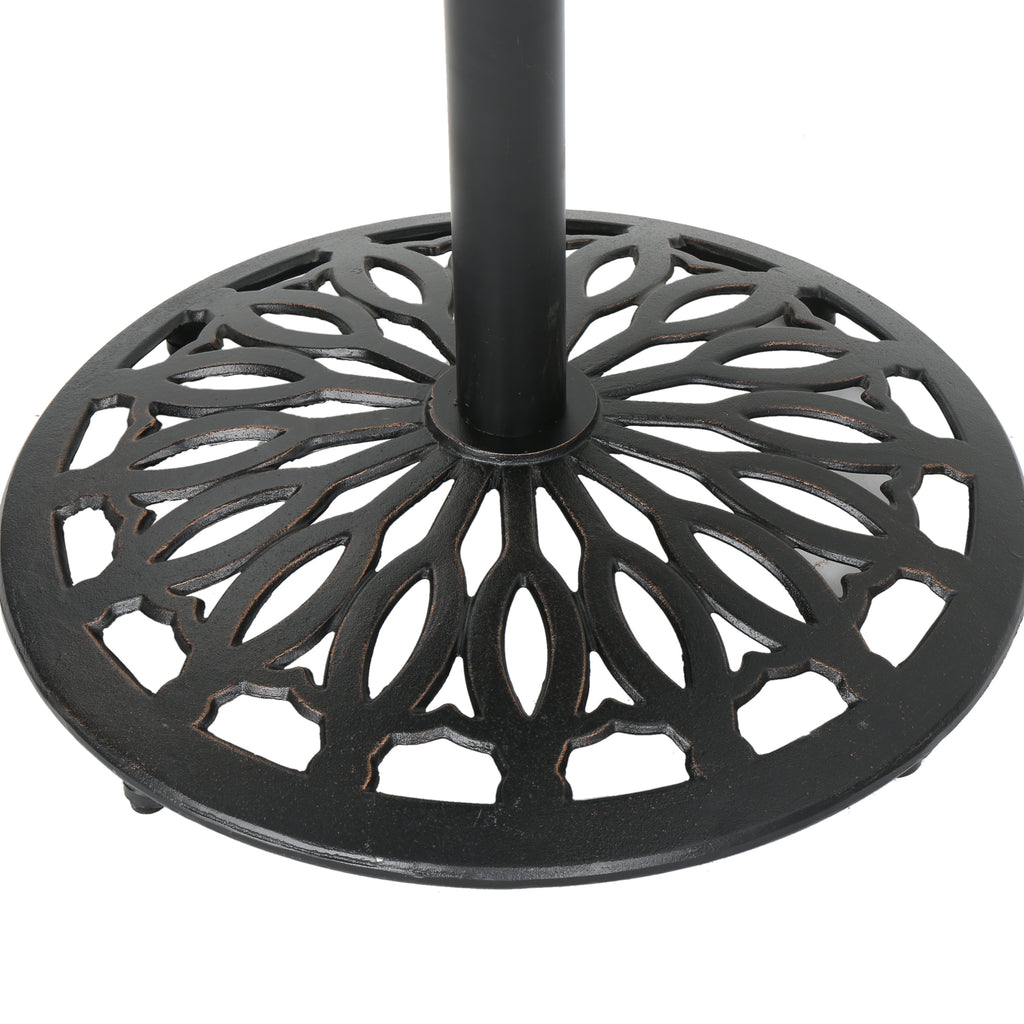 Cast Aluminium 35'' Round Bar Table