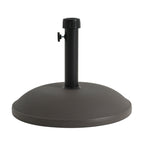 Ander Outdoor 68-Pound Round Umbrella Base - Brown