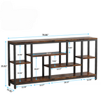 70.9" Extra Long Industrial Console Table