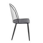 High Back Armless Chair