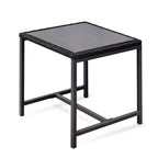 3 Pieces Patio Bistro Set Outdoor Rocking Chair