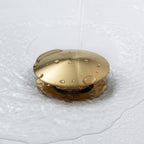 304 Stainless Steel Bathroom Sink Drain with Overflow