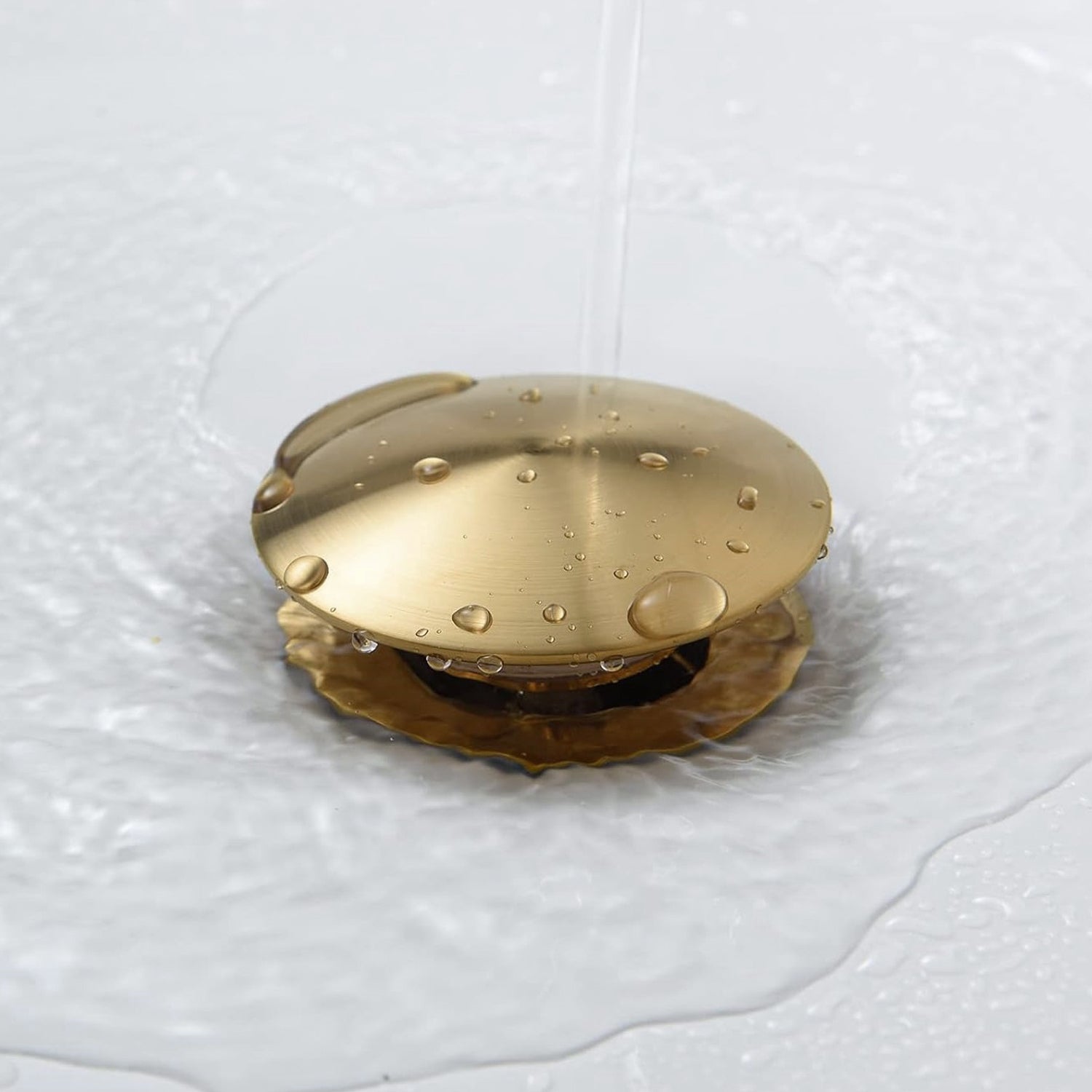 304 Stainless Steel Bathroom Sink Drain with Overflow