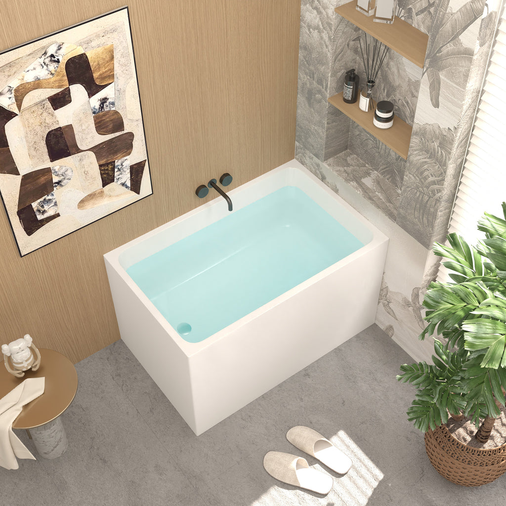 43" Acrylic Freestanding Bathtub