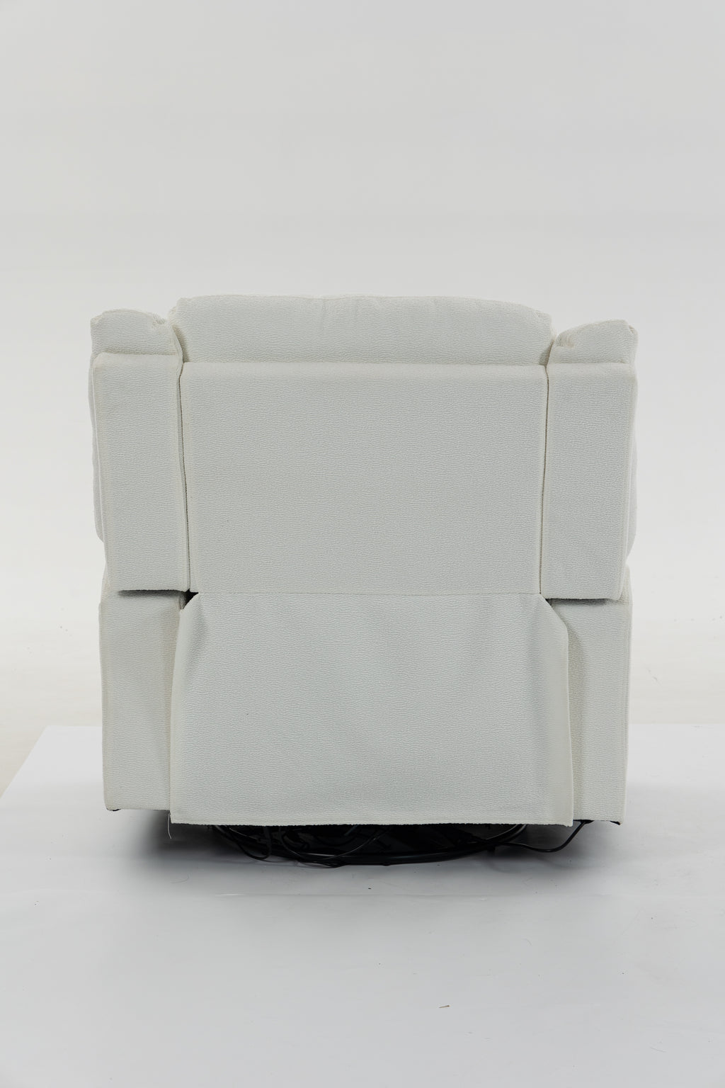 Extra Wide Power Recliner Chair 270° Swivel with Heat Massage