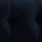 Jack 84" Modern Tuxedo Tufted Sofa, Dark