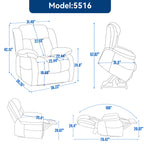 Dual Motor Electric Recliner Chair