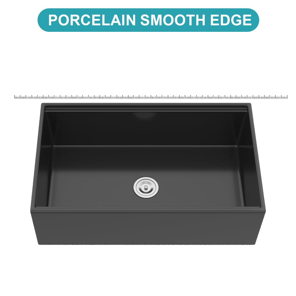 33" Matte Kitchen Sink