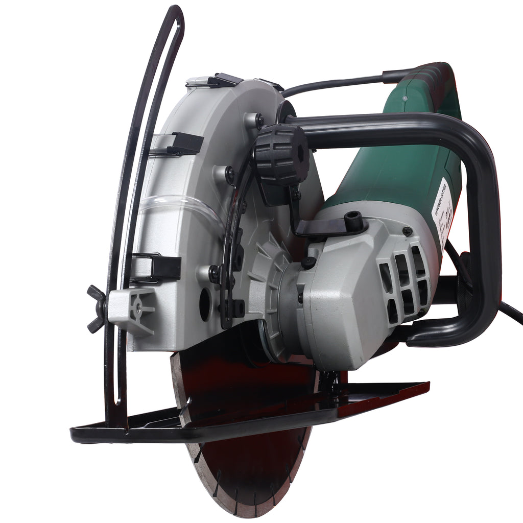 Portable 14" Wet/Dry Electric Corded Concrete Saw