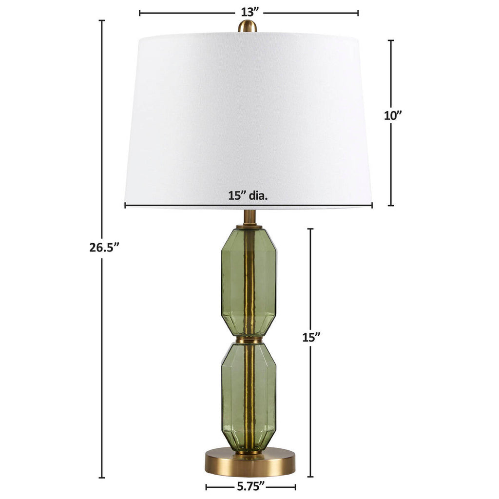 Faceted Glass Lighting Lamp