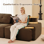 Modular Deep-Seat Sofa Set